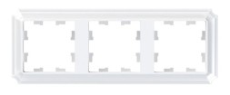 ATN100103 3-постовая РАМКА БЕЛЫЙ, AtlasDesign Antique Schneider Electric