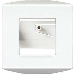 Угловая монтажная коробка Bticino Living Light c суппортом и накладкой 502PA