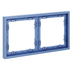 Рамка пластиковая VOLTUM S70 на 2 поста, (деним)