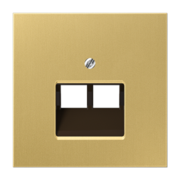 Накладка Jung LS серия Классик на двойные UAE-розетки ME2969-2UAC