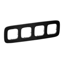 Рамка Legrand Valena Allure Карбон 4 поста 754474