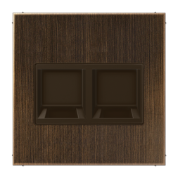 Крышка Jung LS серия Латунь антик для модульных гнёзд UMA-CAT6A ME1969-2WEAT