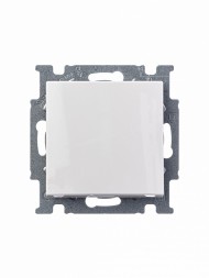 Механизм переключателя ABB Basic 55 альпийский белый одноклавишный 1-полюсного выключателя с клавишей 2CKA001012A2139 2006/1 UC-94-507