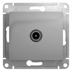 TV Антенна коннектор, механизм Schneider Electric Glossa Алюминий GSL000393