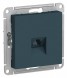 Розетка телефонная RJ11 Schneider Electric Atlasdesign Изумруд механизм ATN000881