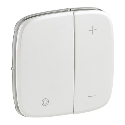 Лицевая панель Legrand Valena ALLURE Жемчуг для кнопочного светорегулятора 752089