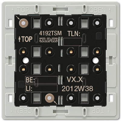 Кнопочный модуль КNX Jung FD Design «универсальный», 2 группы 4192TSM