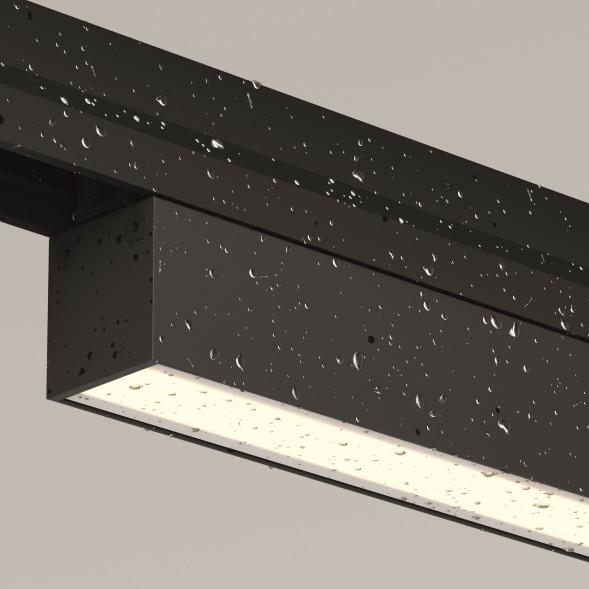 Уличный трековый светильник Outdoor O-TR02-1-S-24WB3K