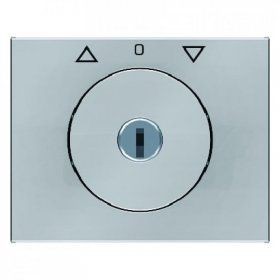 Центральная панель Berker R.1 Berker K.5 нержавеющая сталь с замком к жалюзийному замочному выключателю 10797104