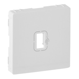 Розетка USB 3. 0 Legrand Valena Life Белая с подключенным кабелем 15см и разьемом. С лицевой панелью 754750