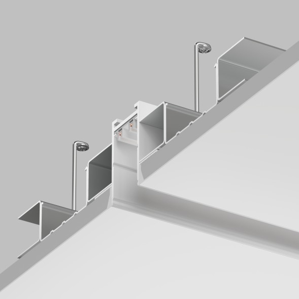 Встраиваемый шинопровод Denkirs TR2012-WH
