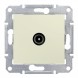 TV коннектор Schneider Electric Sedna бежевый оконечный SDN3201647
