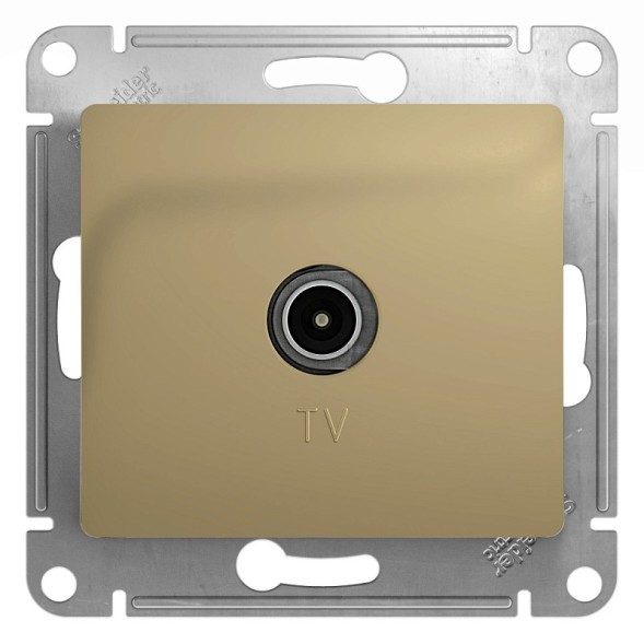TV Антенна коннектор, механизм Schneider Electric Glossa Титан GSL000493