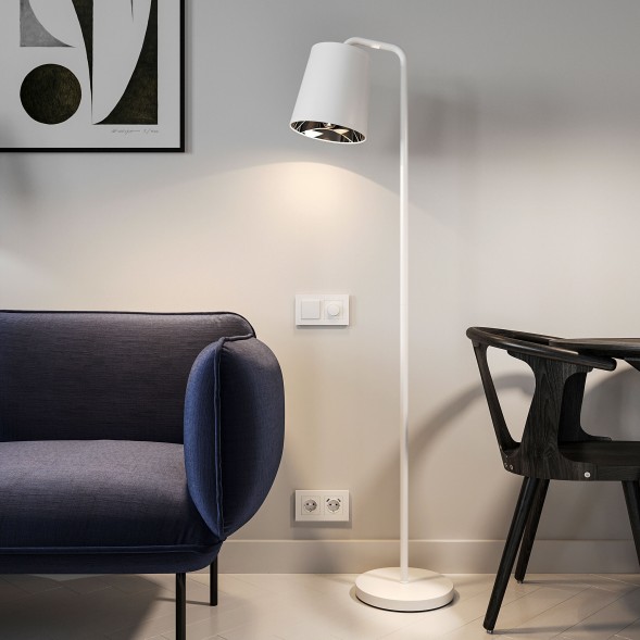 Рамка из поликарбоната на 2 поста Slab белый софт Werkel W0022961