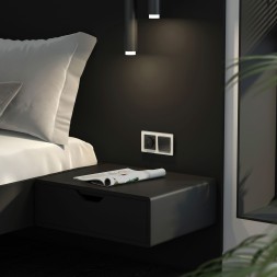 Клавиша для выключателя перекрестного (Hammar черный) W1219008