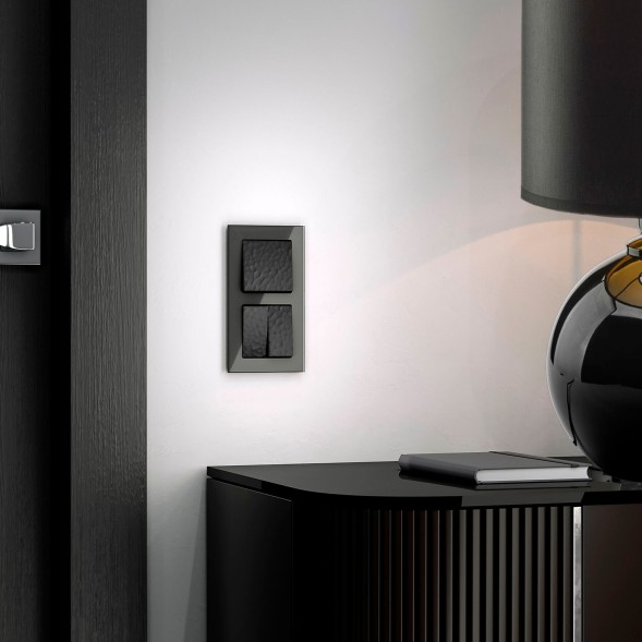 Клавиша для выключателя перекрестного (Hammar черный) Werkel W1219008