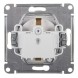 РОЗЕТКА с заз.со шт.с крышк, 16А, IP44, механизм, быстрозажим. клем., БЕЛЫЙ Schneider Electric Art Gallery GAL440146S