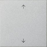 Накладка управления с символами стрелок Gira System 3000 Антрацит 536126