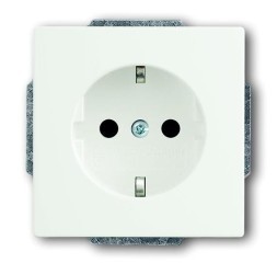 Розетка ABB белый бархат SCHUKO 16А 250В 2CKA002011A6208 20 EUC-884-500