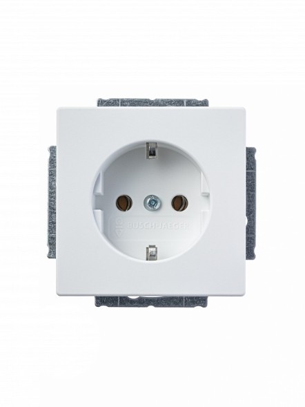 Розетка ABB белый бархат SCHUKO 16А 250В 2CKA002011A6208 20 EUC-884-500