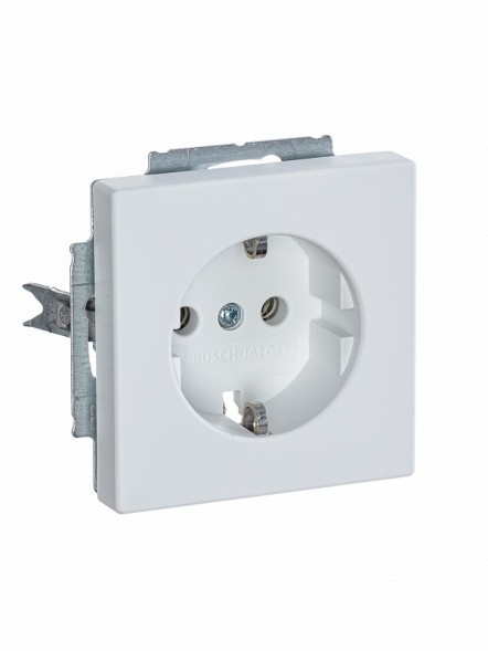 Розетка ABB белый бархат SCHUKO 16А 250В 2CKA002011A6208 20 EUC-884-500