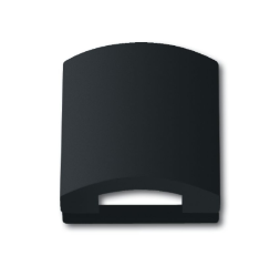 Накладка ABB Solo черный бархат с крышкой 50x50 AMP 2CKA001710A3898 1746-885