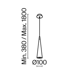 Подвесной светильник Maytoni P318PL-01B