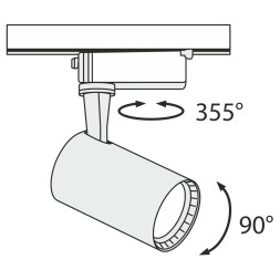 Трековый светильник Technical TR003-1-6W3K-W