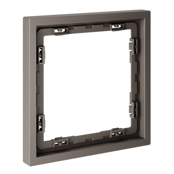 Рамка пластиковая VOLTUM S70 на 1 пост, (капучино)