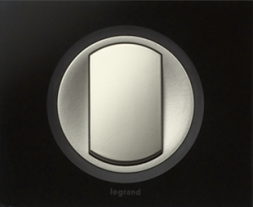 Рамка Legrand Celiane Стекло Черное 1 пост 069301