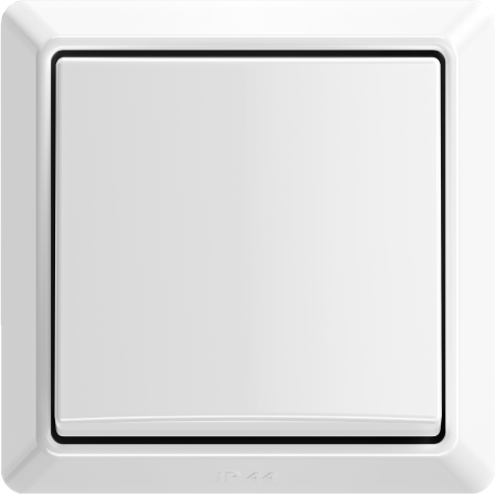 Рамка ABB Allwetter 44 альпийский белый белая 1 пост 2CKA001730A0281 2101-34-500