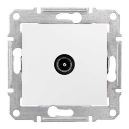 TV коннектор Schneider Electric Sedna белый оконечный SDN3201621