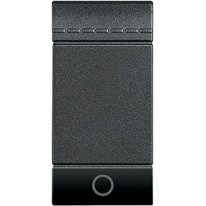 Клавиша Bticino Living Light Антрацит Лампа, 1 модуль L4915AN