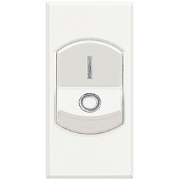 Выключатель Bticino Axolute Белый 32 А 1 модуль HD4011