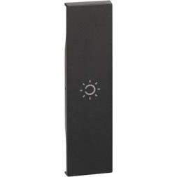 Клавиша Bticino Living Now черный для управления элемента luce 1 модуль KG01A