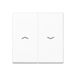 Клавиша Jung A серия Белый двойная жалюзийная A595PWW