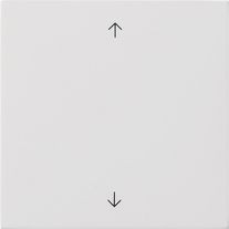 Накладка управления с символами стрелок Gira System 3000 Белый глянец 5361112