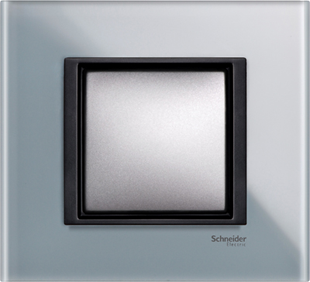 Рамка Schneider Electric Unica Class Матовое стекло 1 пост MGU68.002.7C3