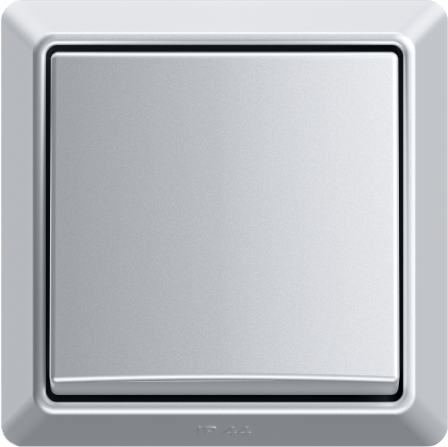 Рамка ABB Allwetter 44 Серебристо-алюминиевый 1 пост 1730-0-0276