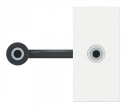 Розетка Minijack Schneider Electric Unica Modular Белый 1 Модуль NU343318