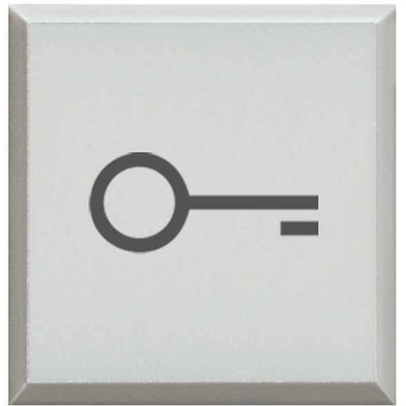 Сменные клавиши Bticino Axolute Белый с символами для кнопок с подсветкой HD-4038LA/Ключ H4920BLF