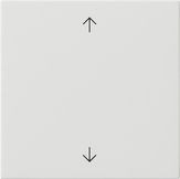 Накладка управления с символами стрелок Gira System 3000 Белый глянцевый 536103