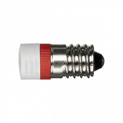 Лампа светодиодная Merten M-серия ас 24 в красная MTN395131