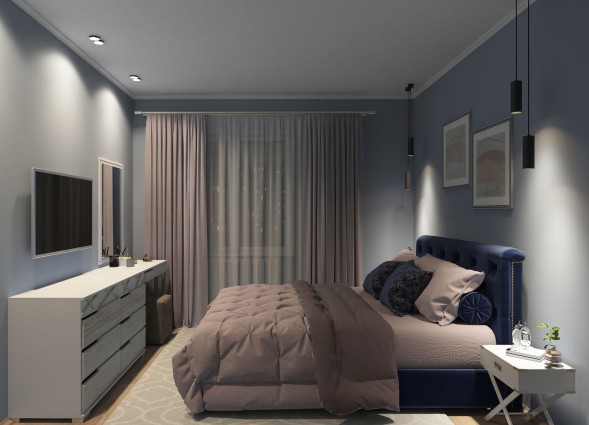 Точечный встраиваемый светильник Denkirs DK2422-BK