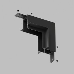 Угол стена-потолок встраиваемый Denkirs TR2118-BK