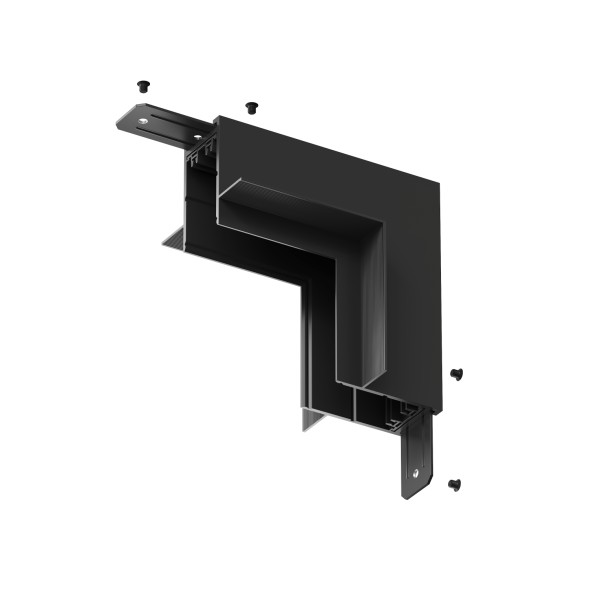 Угол стена-потолок встраиваемый Denkirs TR2118-BK