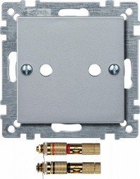 Центральная плата Merten M-серия алюминий с разъемами high-end MTN469360