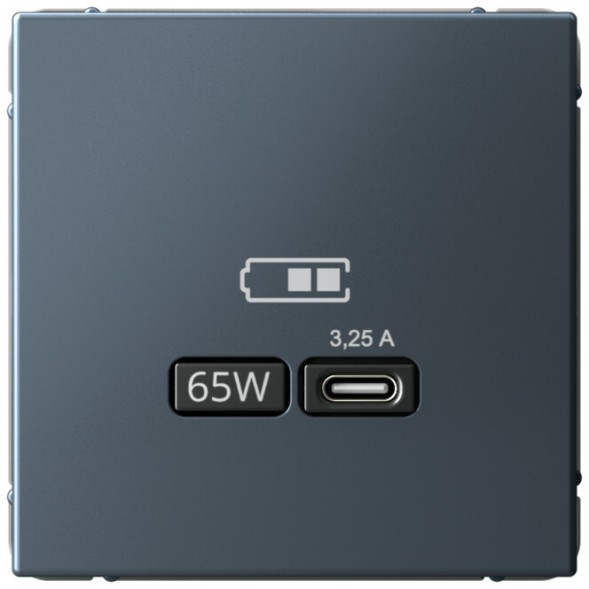 Зарядное устройство USB-C, 65Вт (Грифель) Schneider Electric Systeme Art Gallery GAL000727