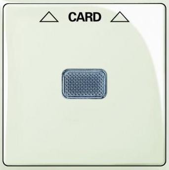 Плата центральная (накладка) ABB Basic 55 chalet-white для механизма карточного выключателя 2025 U 2CKA001710A3937 1792-96-507