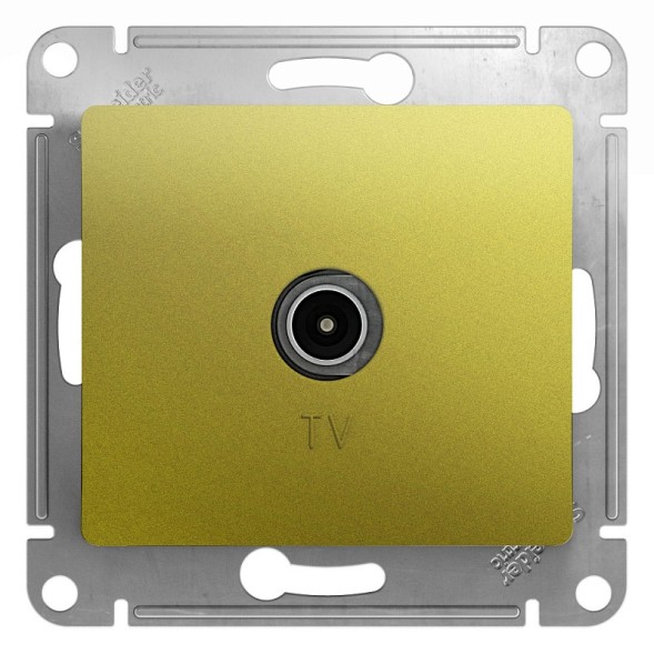TV Антенна коннектор, механизм Schneider Electric Glossa Фисташковый GSL001093
